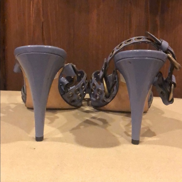 Authentic BALLY Periwinkle grommet sandals - Picture 3 of 4